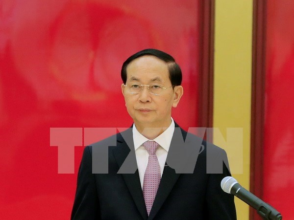 Vietnam prioriza relacion con Naciones Unidas, afirma el presidente Tran Dai Quang hinh anh 1