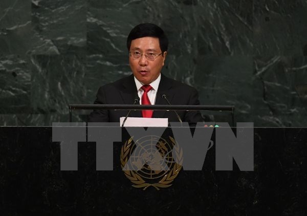 Vicepremier vietnamita ante la ONU: Mantener la paz debe ser la mayor prioridad hinh anh 1
