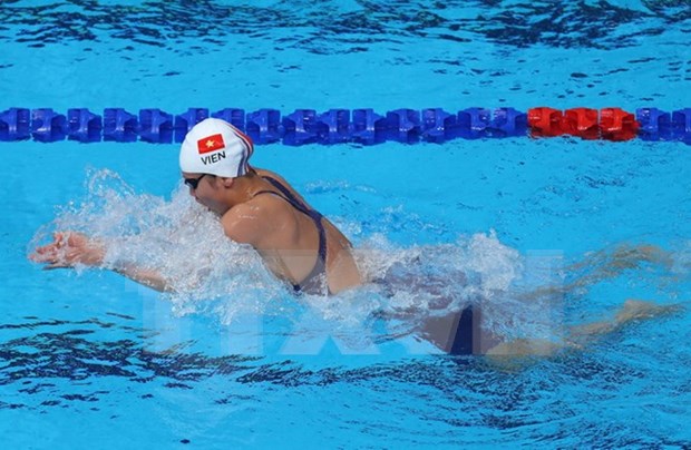 Anh Vien establece nueva plusmarca en natacion de Juegos Asiaticos Bajo Techo hinh anh 1