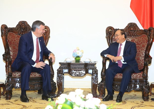 Premier vietnamita respalda cooperacion con Boeing hinh anh 1
