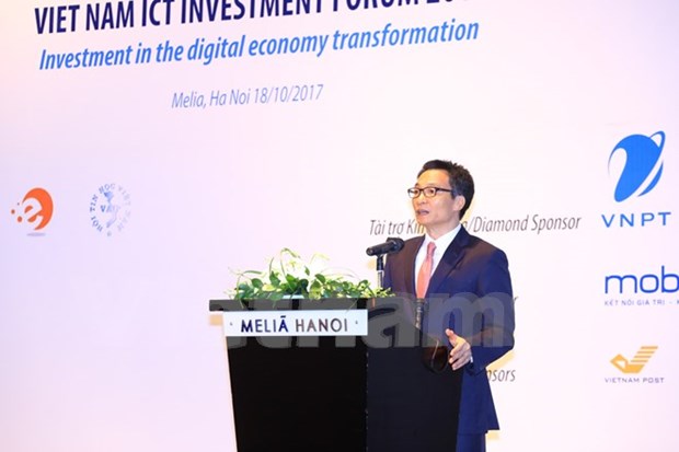 Vicepremier de Vietnam destaca oportunidades comerciales de las TIC hinh anh 1