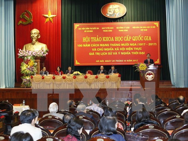 Resaltan valores de Revolucion de Octubre para construccion socialista en Vietnam hinh anh 1