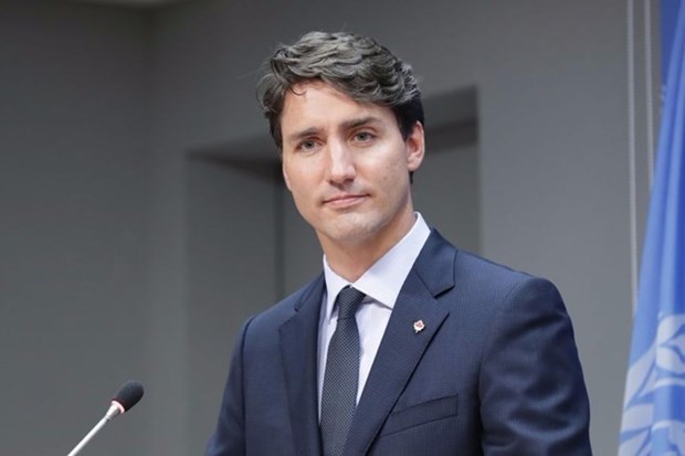 Premier de Canada inicia visita oficial a Vietnam hinh anh 1