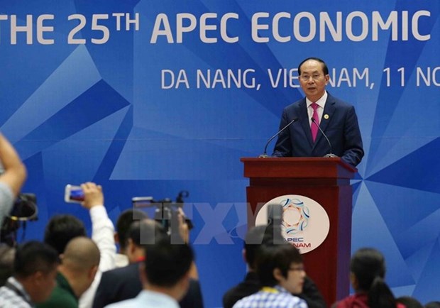 APEC 2017: Aprueban la Declaracion de Da Nang hinh anh 1