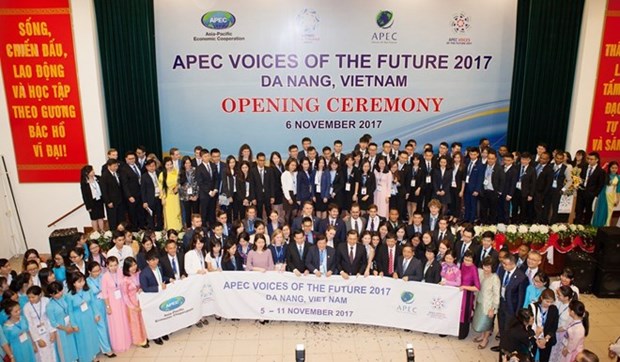 APEC 2017: jovenes contribuyen a desarrollo sostenible y exclusivo del bloque hinh anh 1