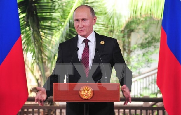 Putin destaca caracter practico de temas debatidos en reunion del APEC hinh anh 1
