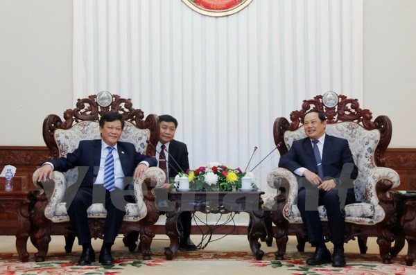 Vicepremier de Laos destaca apoyo de Ministerio vietnamita de Interior hinh anh 1