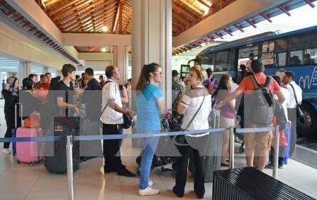Miles de turistas abandonan Bali tras reapertura del aeropuerto hinh anh 1