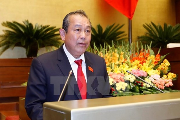 Vicepremier vietnamita pide mayor eficiencia en lucha contra delincuencia hinh anh 1