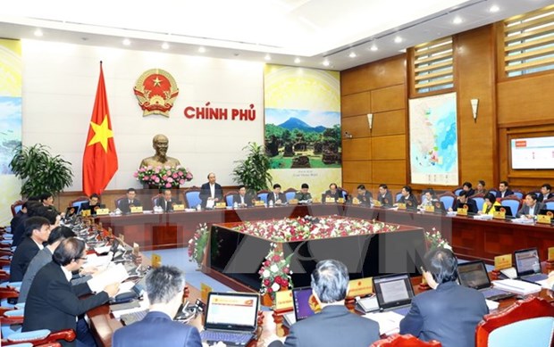 Gobierno vietnamita traza tareas por realizar a finales de 2017 hinh anh 1