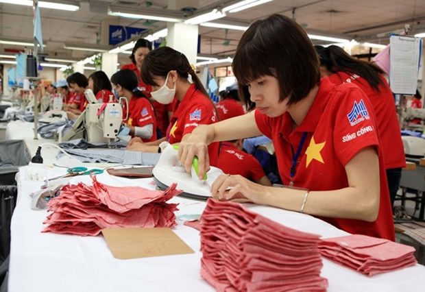 Exportaciones de industria textil de Vietnam crecerian 10,23 por ciento en 2017 hinh anh 1