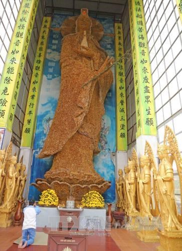 Estatua budista vietnamita establece record mundial hinh anh 1