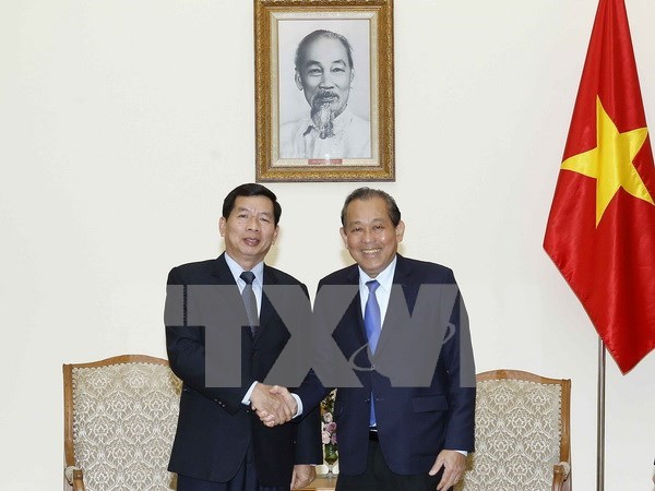 Eficiencia de cooperacion judicial contribuye a consolidacion de amistad Vietnam- Laos hinh anh 1