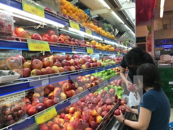 Frutas y verduras tailandesas conquistan mercado vietnamita hinh anh 1