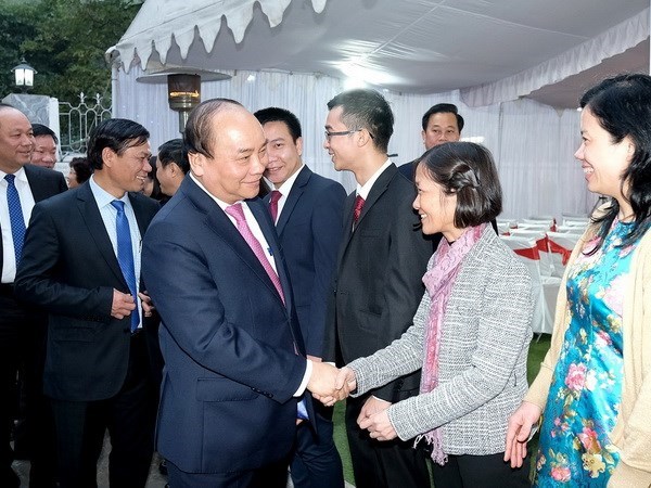 Inician construccion de nuevo edificio de embajada vietnamita en la India hinh anh 1