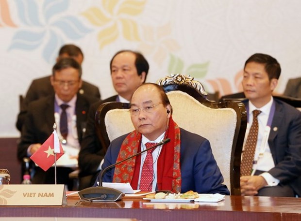 Premier vietnamita: Comercio e inversion deben ser impulso de asociacion estrategica ASEAN-India hinh anh 1