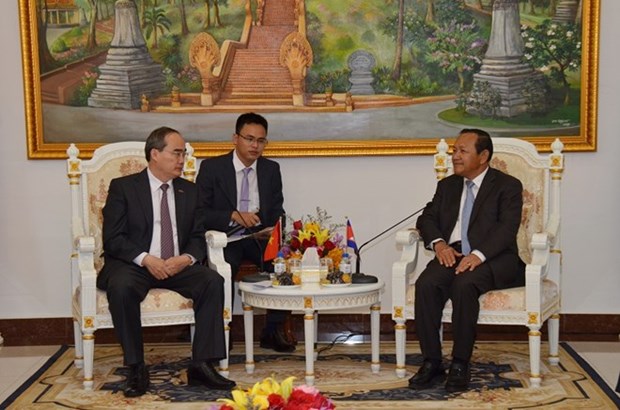 Ciudad Ho Chi Minh fortalece relaciones y cooperacion con Camboya hinh anh 1