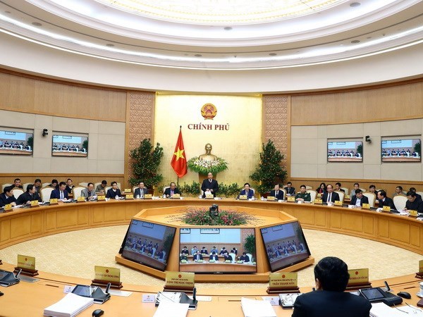 Primer ministro pide cumplimento serio de resolucion sobre plan socioeconomico 2018 hinh anh 1