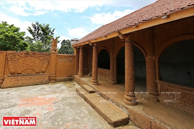 La artesania de laterita en el area de Doai hinh anh 1