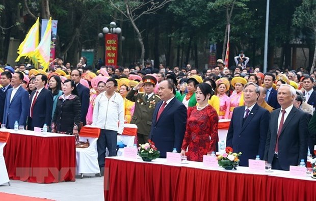 Premier vietnamita asiste al acto conmemorativo del triunfo Ngoc Hoi- Dong Da hinh anh 1