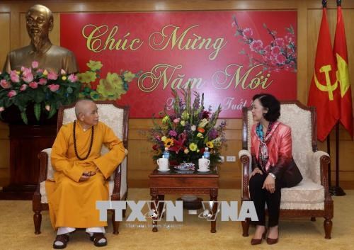 Budistas en Thua Thien-Hue por contribuir a la construccion nacional hinh anh 1