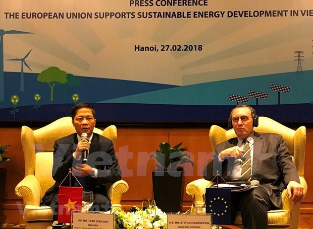 UE dedica 108 millones de euros a suministro electrico en zonas rurales de Vietnam hinh anh 1