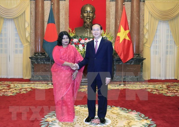 Presidente de Vietnam visitara Bangladesh hinh anh 1