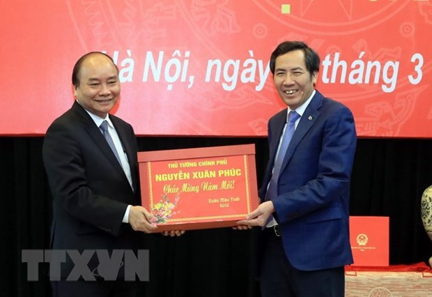 Premier de Vietnam ensalza la labor y el empeno del diario Nhan Dan hinh anh 1