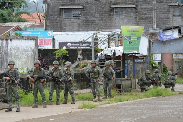 Aniquilados decenas de insurgentes armados en el sur de Filipinas hinh anh 1
