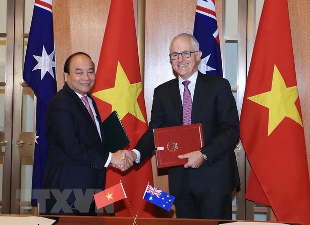 Vietnam y Australian establecen asociacion estrategica hinh anh 1
