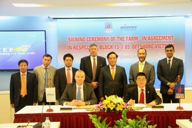 Empresa vietnamita transfiere parte de su participacion en lote petrolero a Murphy hinh anh 1