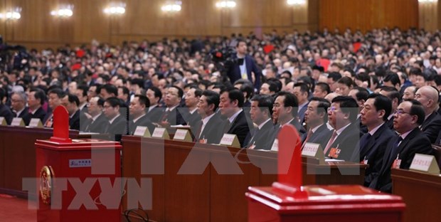 Vietnam felicita a dirigentes chinos recien elegidos hinh anh 1