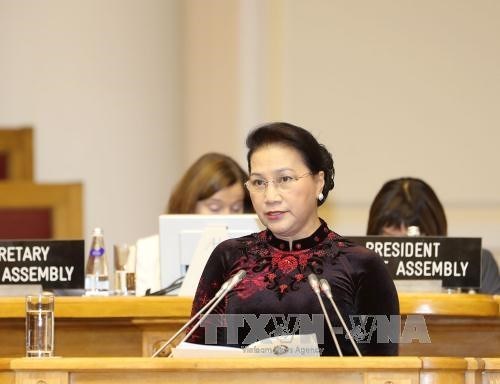 Presidenta del Parlamento vietnamita asistira a IPU-138 y visitara Paises Bajos hinh anh 1