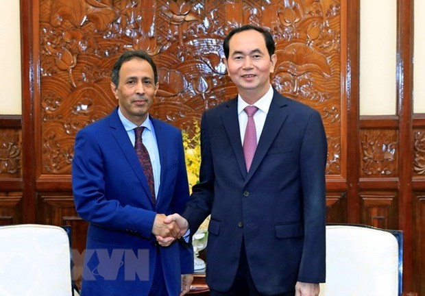 Presidente de Vietnam resalta contribucion del embajador de Arabia Saudita hinh anh 1