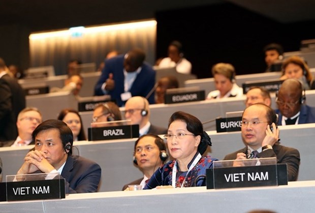 Presidenta parlamentaria vietnamita asiste a Asamblea 138 de IPU hinh anh 1