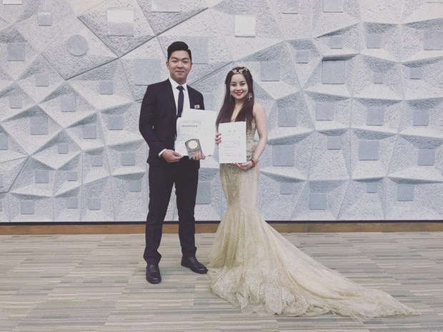 Joven vocalista vietnamita gana premio especial del Concurso internacional Kyushu hinh anh 1