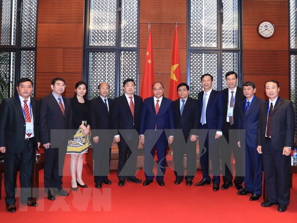 Premier de Vietnam aboga por fortalecer la cooperacion interlocal con China hinh anh 1