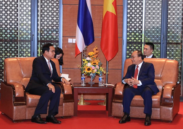 Premier de Vietnam propone elevar intercambio comercial con Tailandia a 15 mil millones de dolares para 2020 hinh anh 1