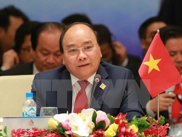 Premier vietnamita copreside Cumbre de CLV-10 hinh anh 1