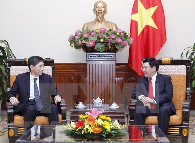 Vietnam valora la asociacion de cooperacion estrategica con Sudcorea hinh anh 1