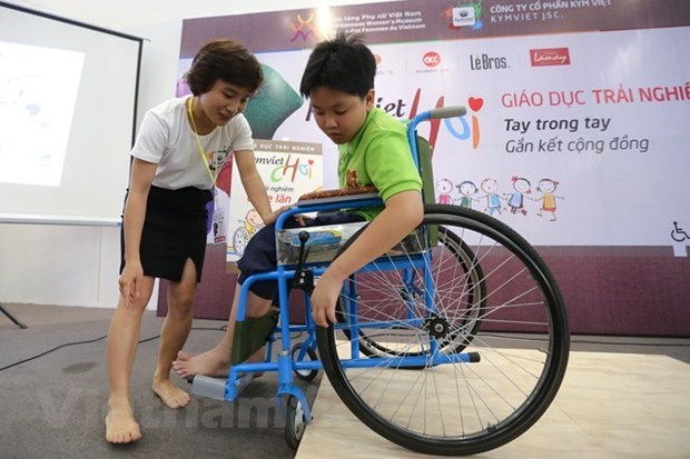 UNICEF comparte experiencias en Vietnam para insercion de ninos discapacitados a la sociedad hinh anh 1