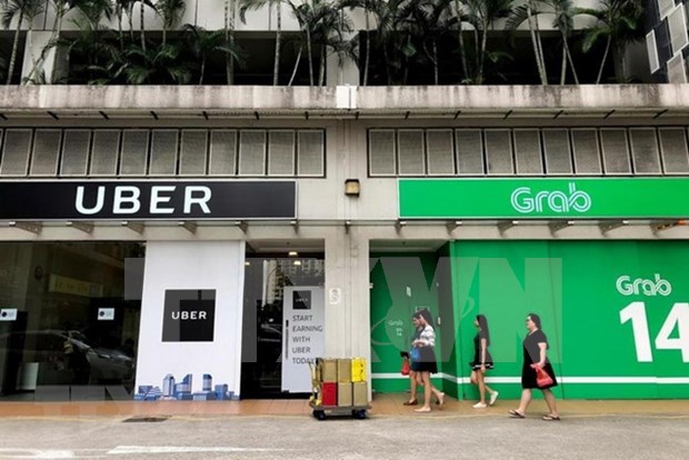Singapur establece medidas provisionales para la fusion Grab-Uber hinh anh 1