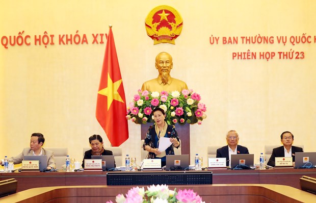Comite Permanente del Parlamento de Vietnam clausura su XXIII reunion hinh anh 1