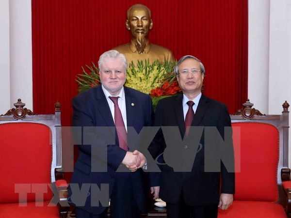 Partido Comunista de Vietnam y su similar de Rusia Justa fortalecen nexos hinh anh 1