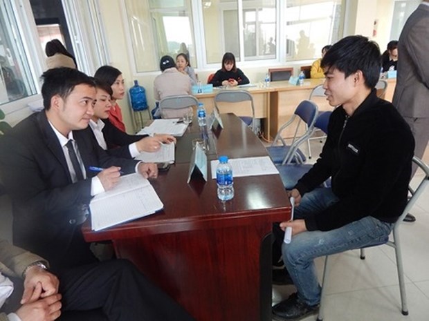 Brindan oportunidades de empleo para trabajadores vietnamitas que culminaron contratos en Sudcorea hinh anh 1