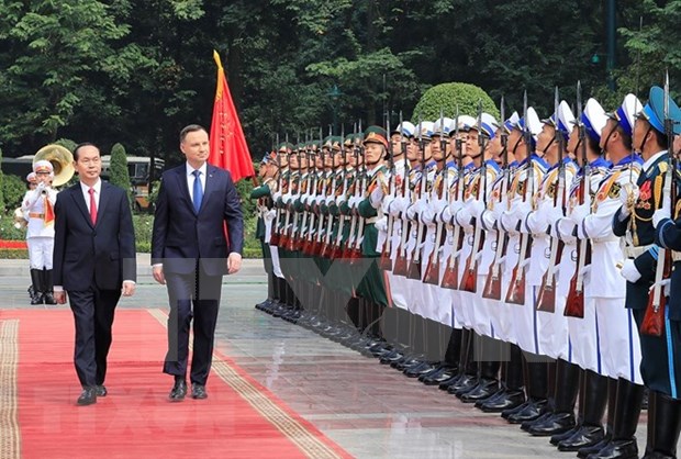 Vietnam felicita a Polonia por aniversario de su Constitucion hinh anh 1