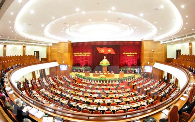 Comite Central del Partido Comunista de Vietnam concluye su VII pleno hinh anh 1