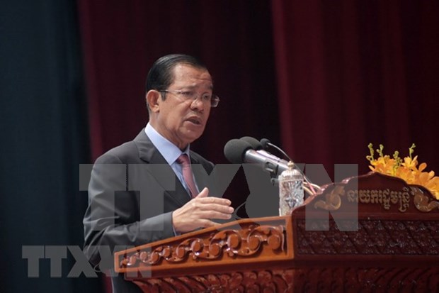Premier camboyano exhorta a pobladores a votar en proximas elecciones generales hinh anh 1