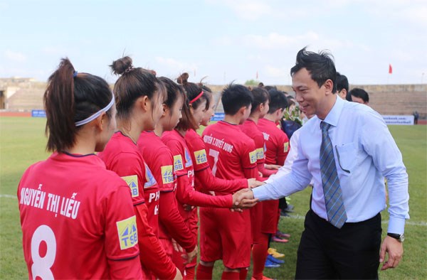 Arranca liga nacional de futbol femenino de Vietnam hinh anh 1