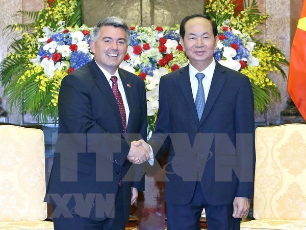 Presidente de Vietnam respalda nexos parlamentarios con Estados Unidos hinh anh 1